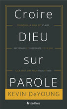 Charger l'image dans la galerie, Croire Dieu sur parole (livre audio)
